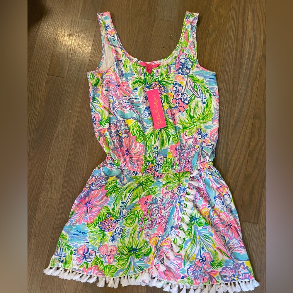 NWT LILLY PULITZER ROMPER SZ small